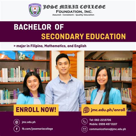 Jose Maria College of Davao City: bachelor's .